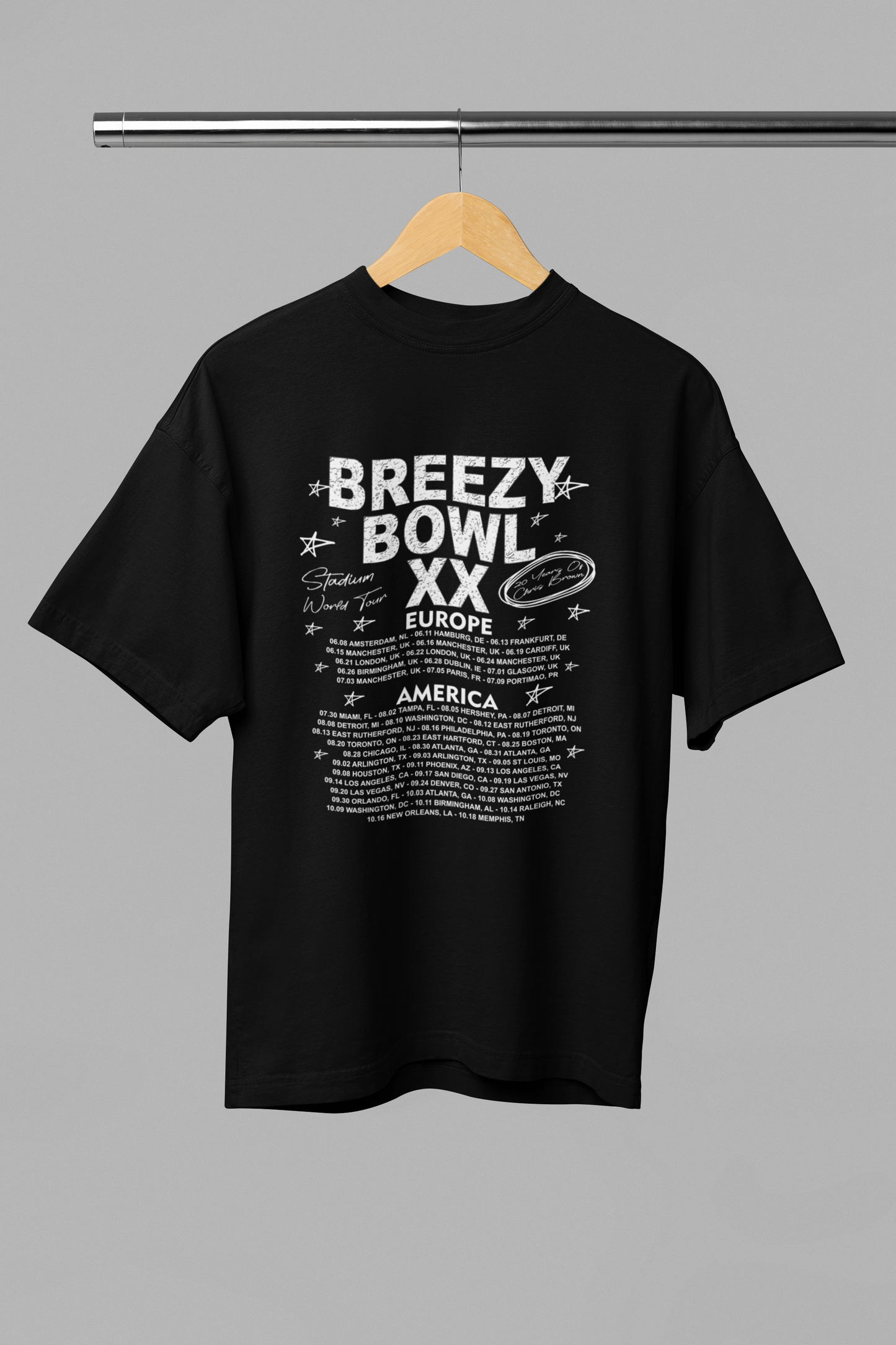 Chris Brown Oversized T-Shirt