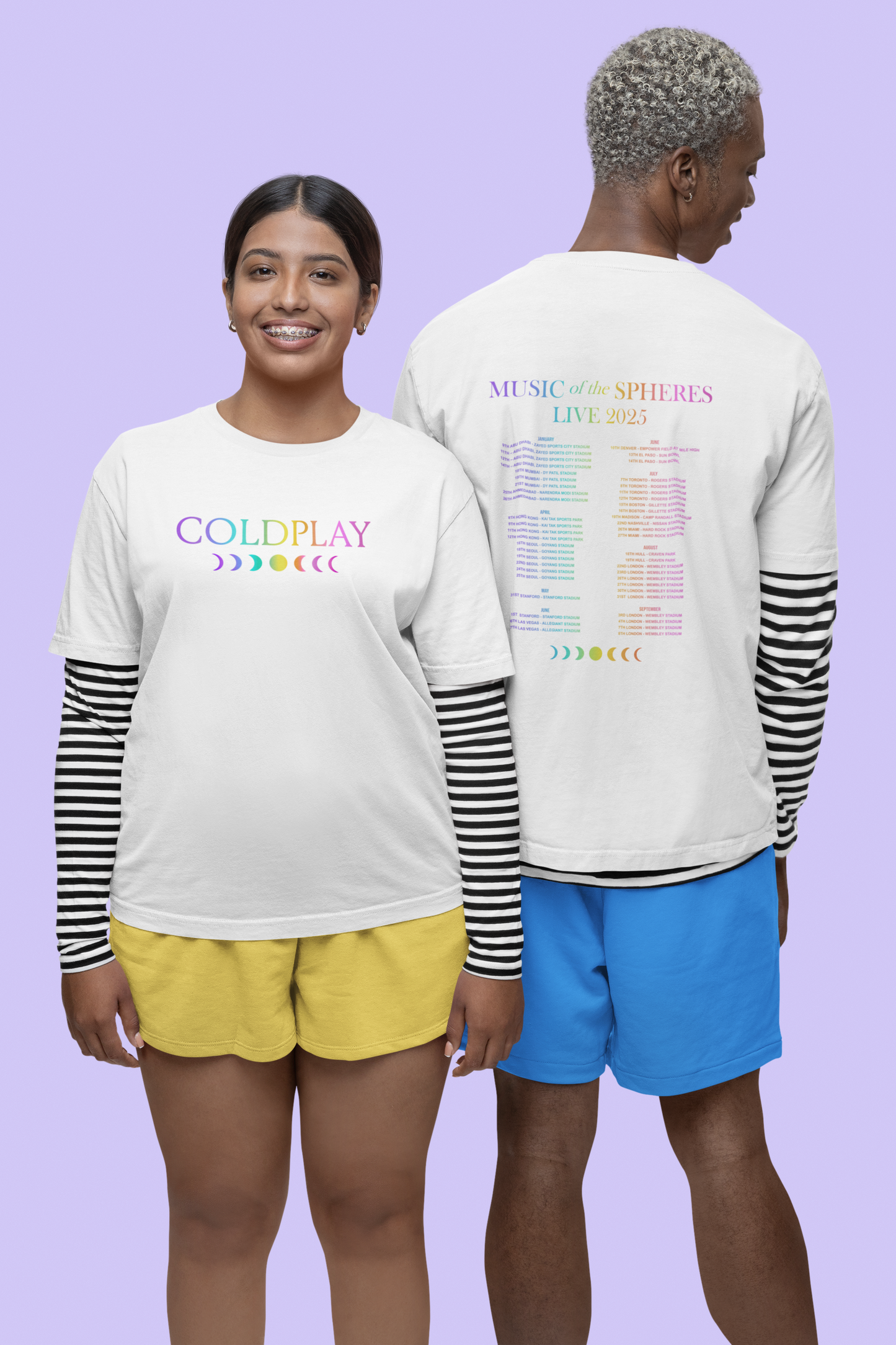 Coldplay World Tour T-Shirt