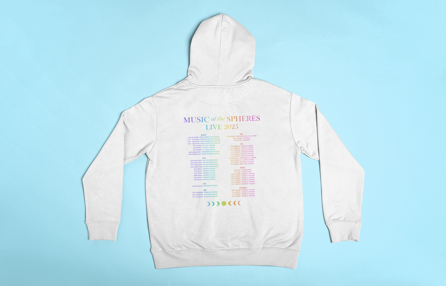 Coldplay World Tour Hoodie