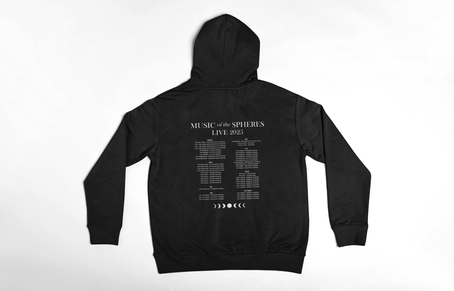 Coldplay World Tour Hoodie