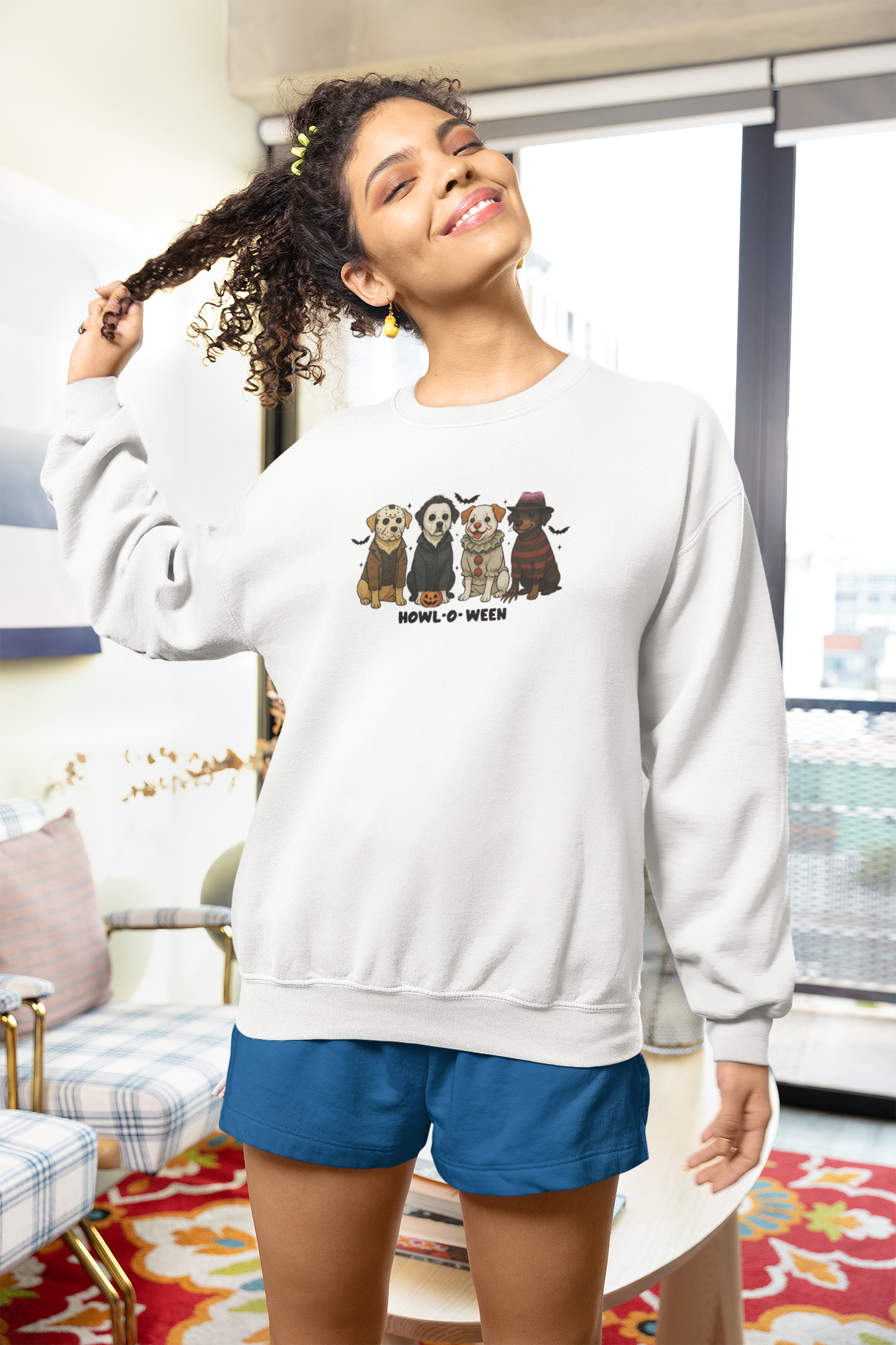 Dogs Halloween Sweatshirt (Adult & Youth)