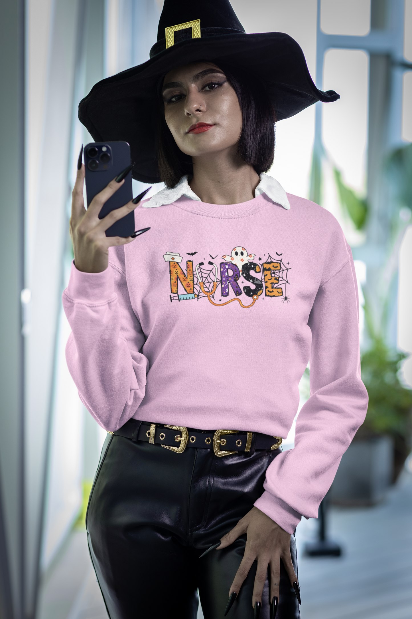 Nurse Halloween Sweatshirt (Adult)