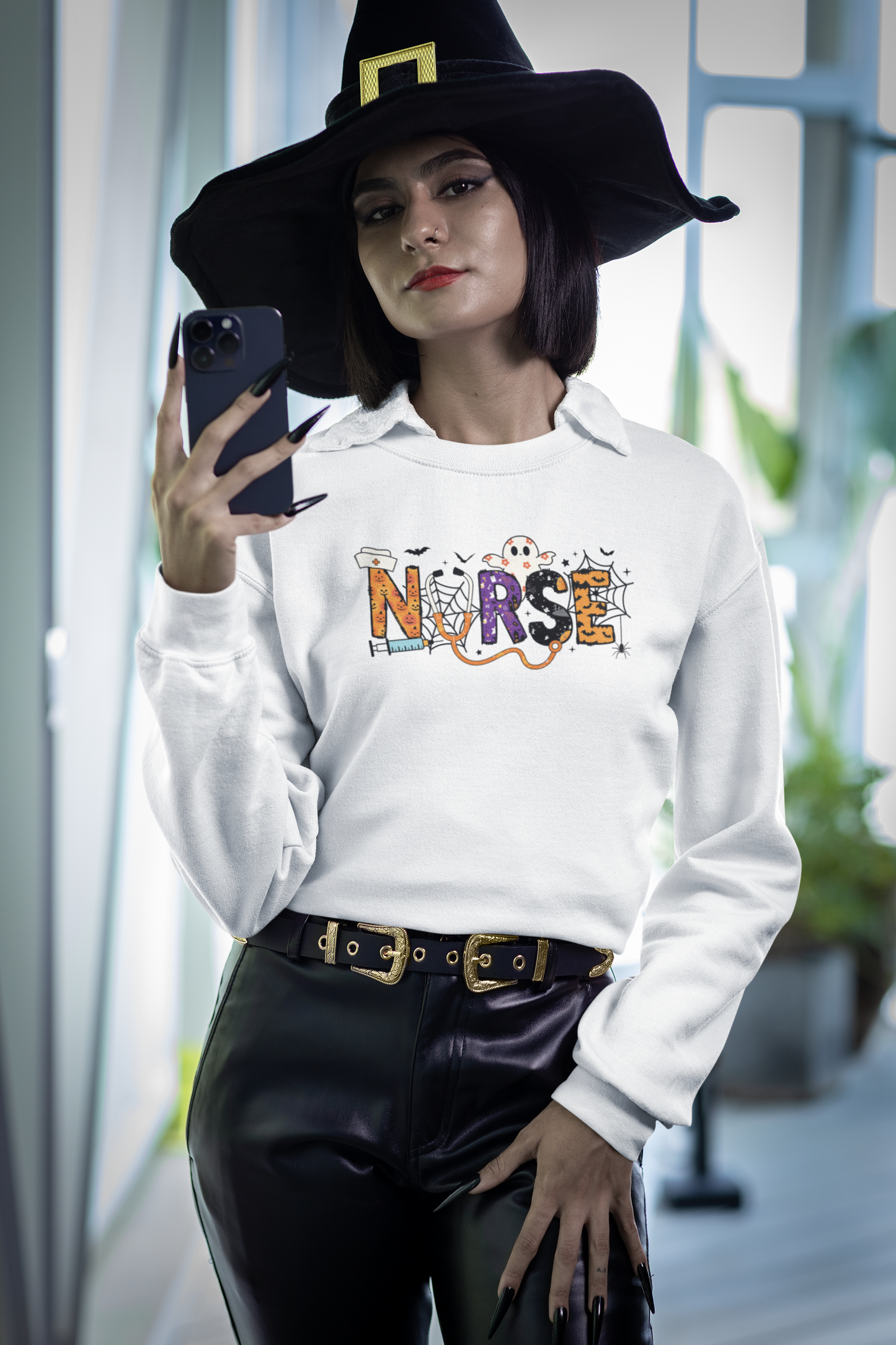 Nurse Halloween Sweatshirt (Adult)