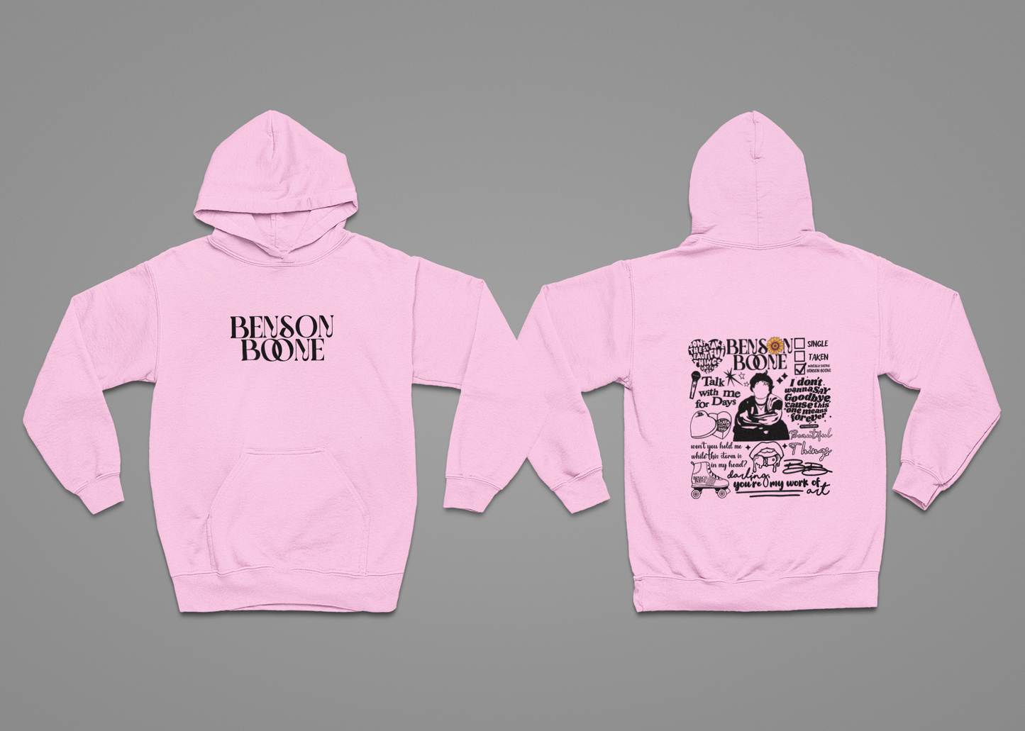 Benson Boone Hoodie (Adult & Youth)