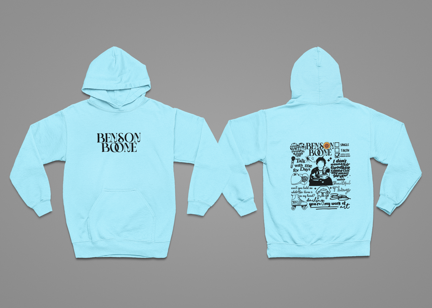 Benson Boone Hoodie (Adult & Youth)