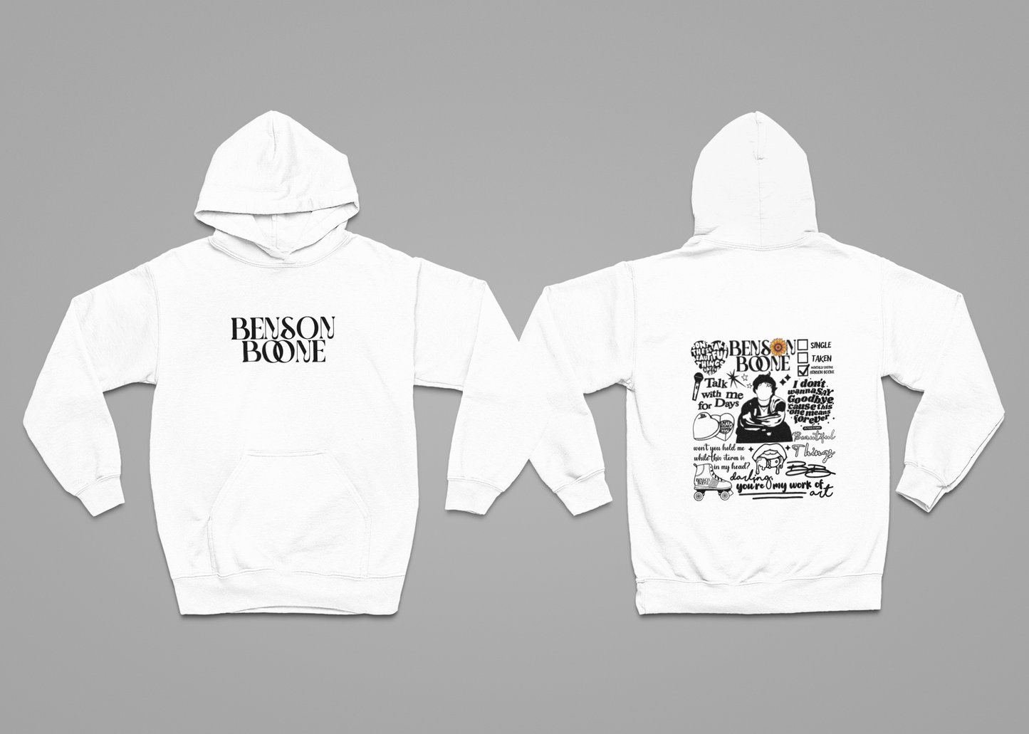 Benson Boone Hoodie (Adult & Youth)