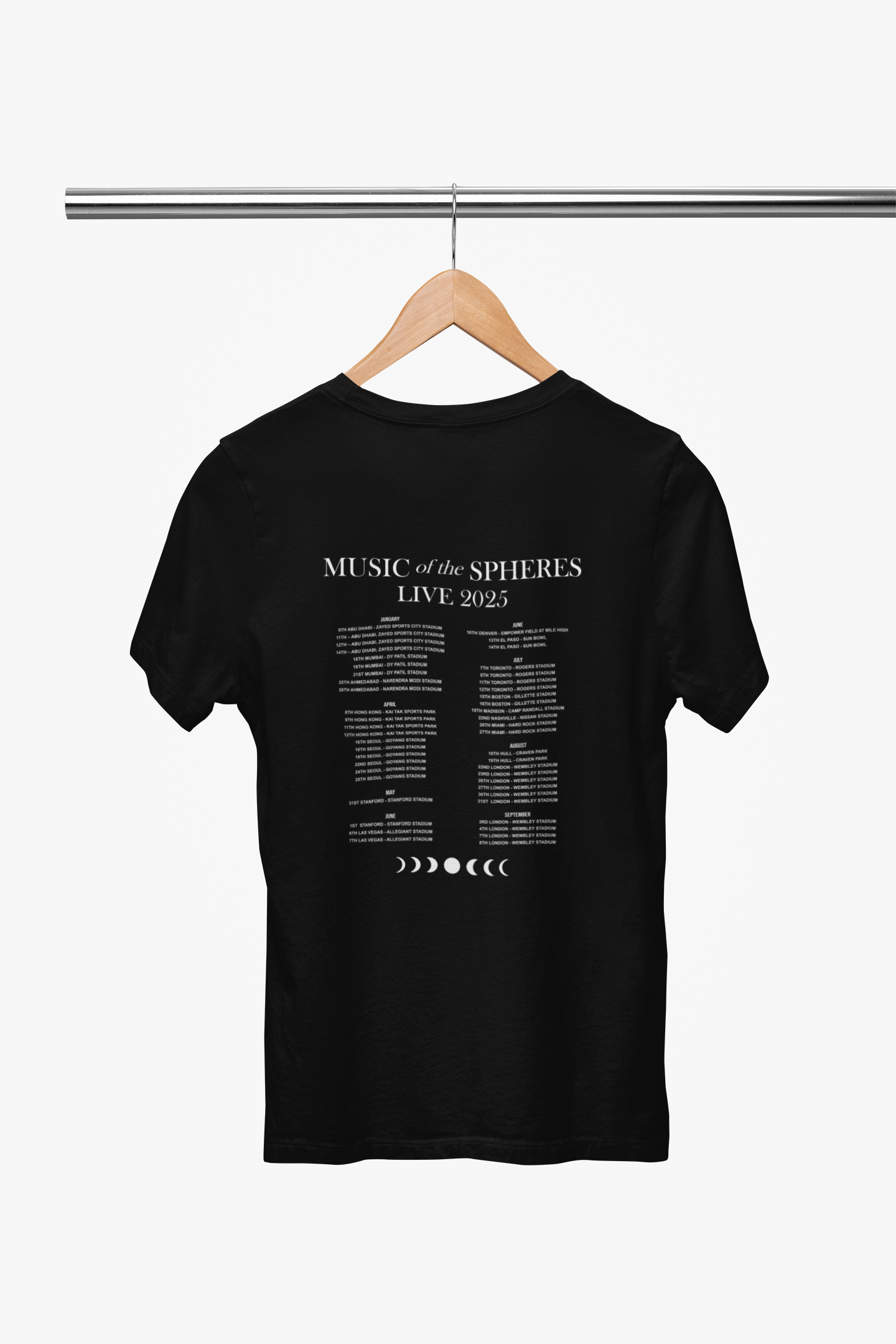 Coldplay World Tour T-Shirt