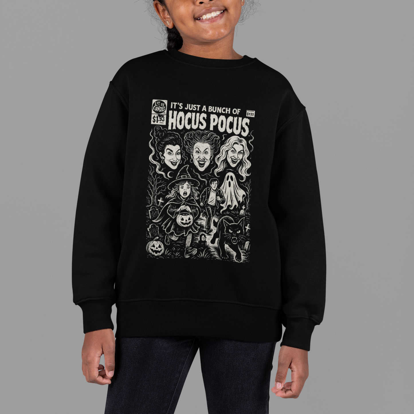 Hocus Pocus Halloween Sweatshirt (Youth & Adults)