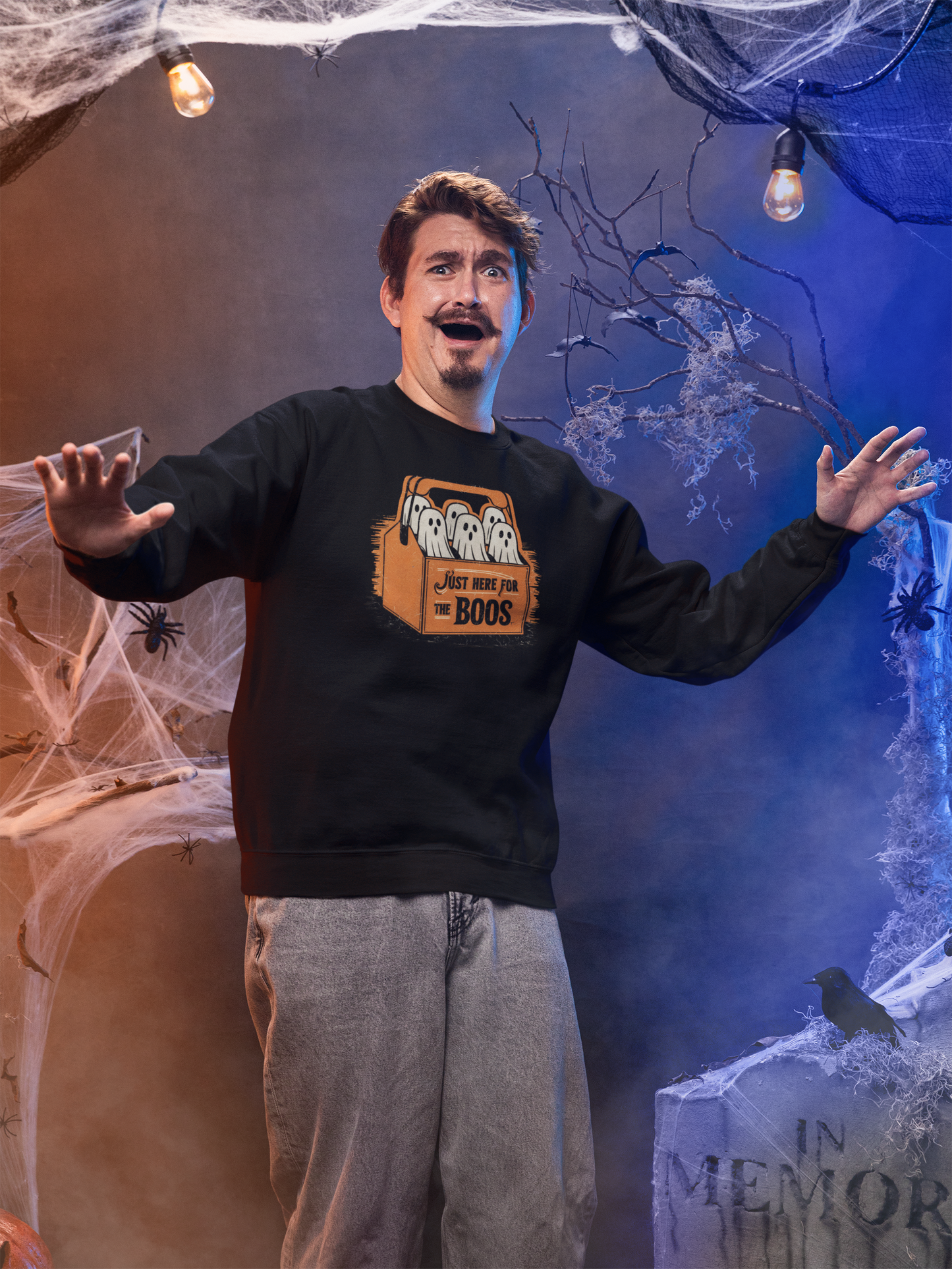 Here for the Boo's Sweatshirt (Adult)