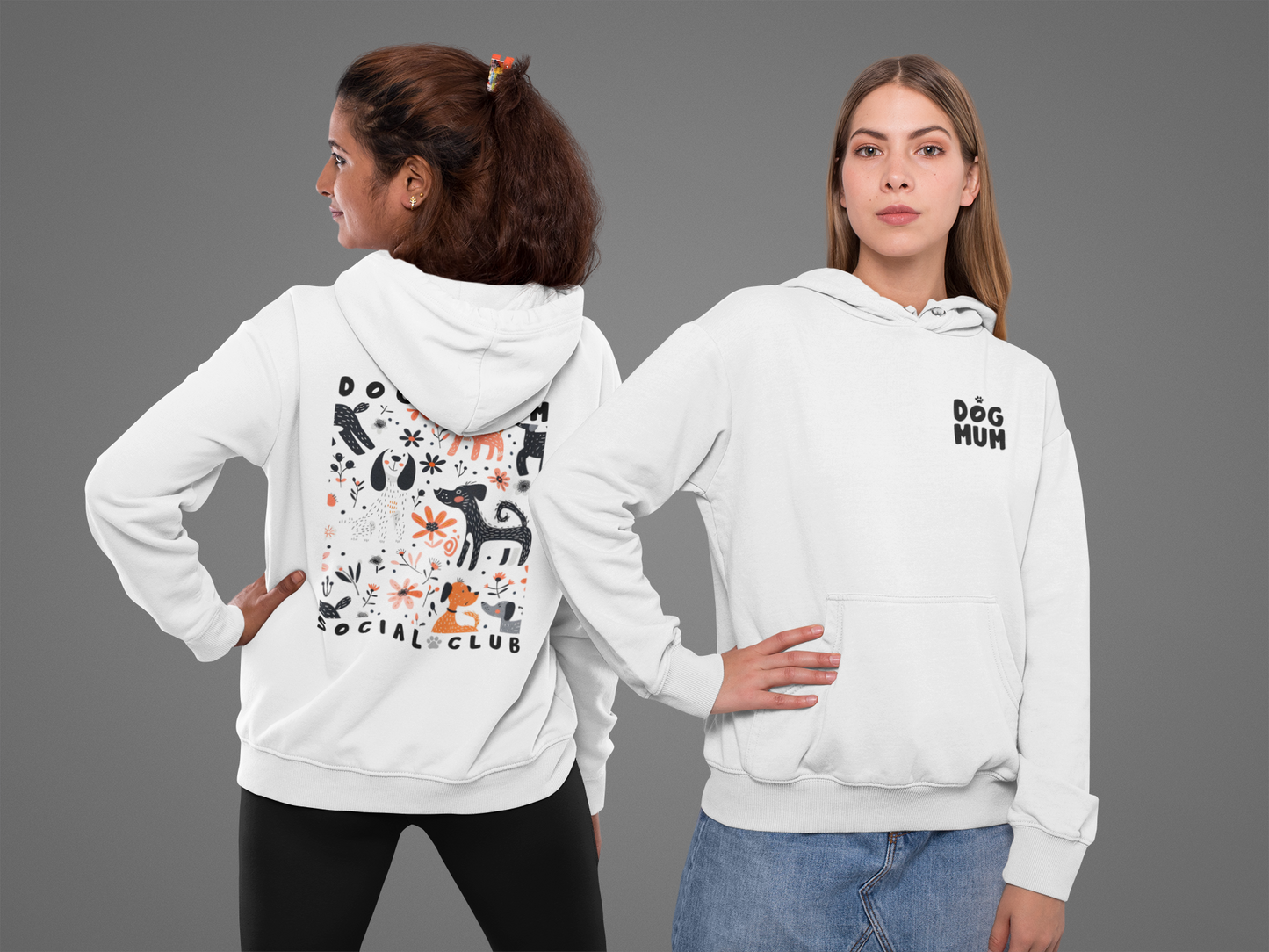 Dog Mum T-shirt or Hoodie