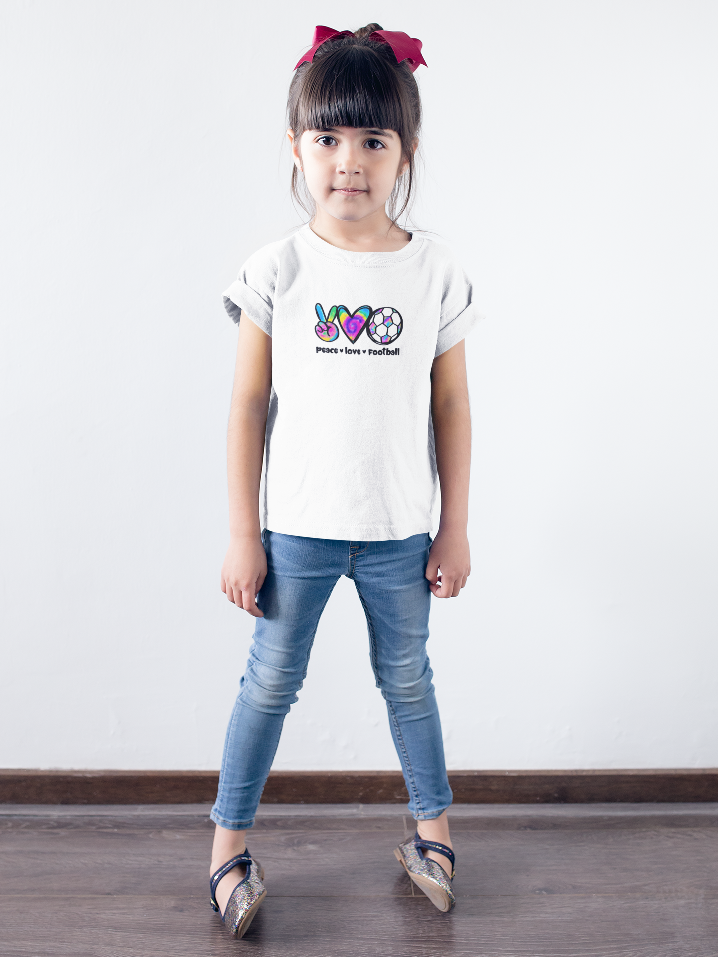 Girls Football T-Shirt