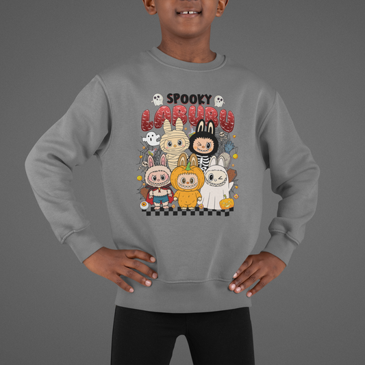 Labubu Halloween Sweatshirt (Youth & Adult)
